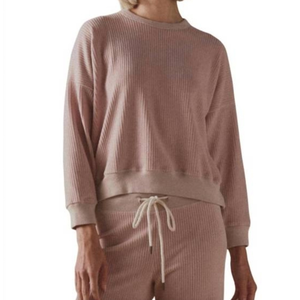 The Great Pink Peach Corduroy Teammate Sweatshirt Size 1 Small